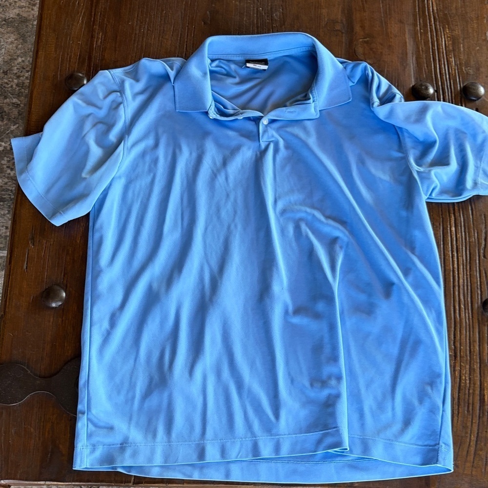 Nike Light Blue Men's Polo Shirt